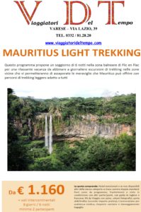 GO TREKKING - MAURITIUS-agenzia viaggi varese